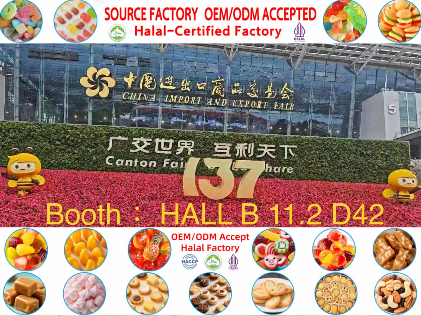 Discover the Sweet World of Tophear Food at the 137th Canton Fair
