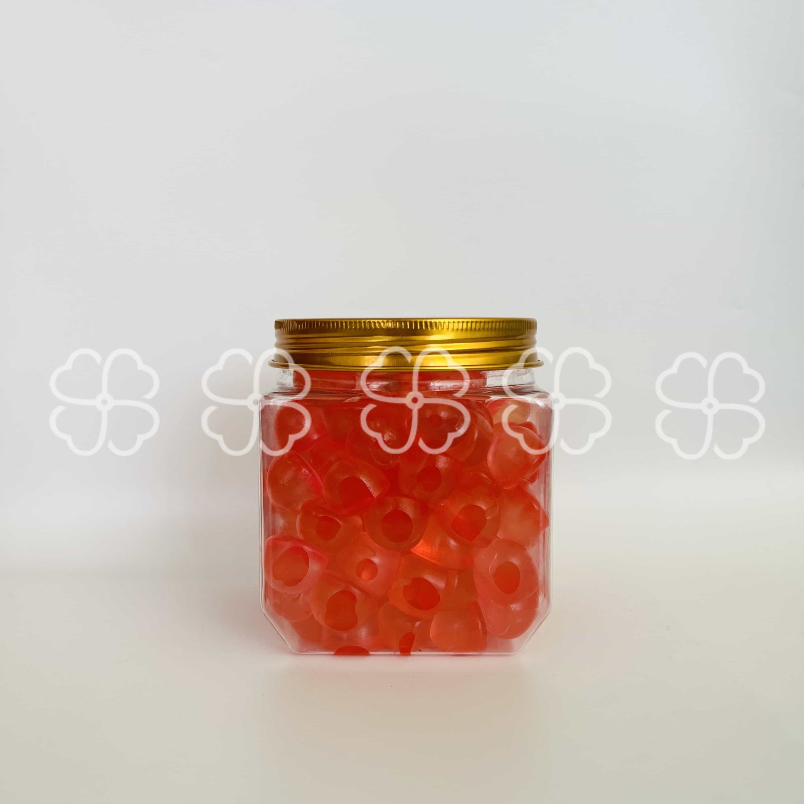 Strawberry peeled gummy