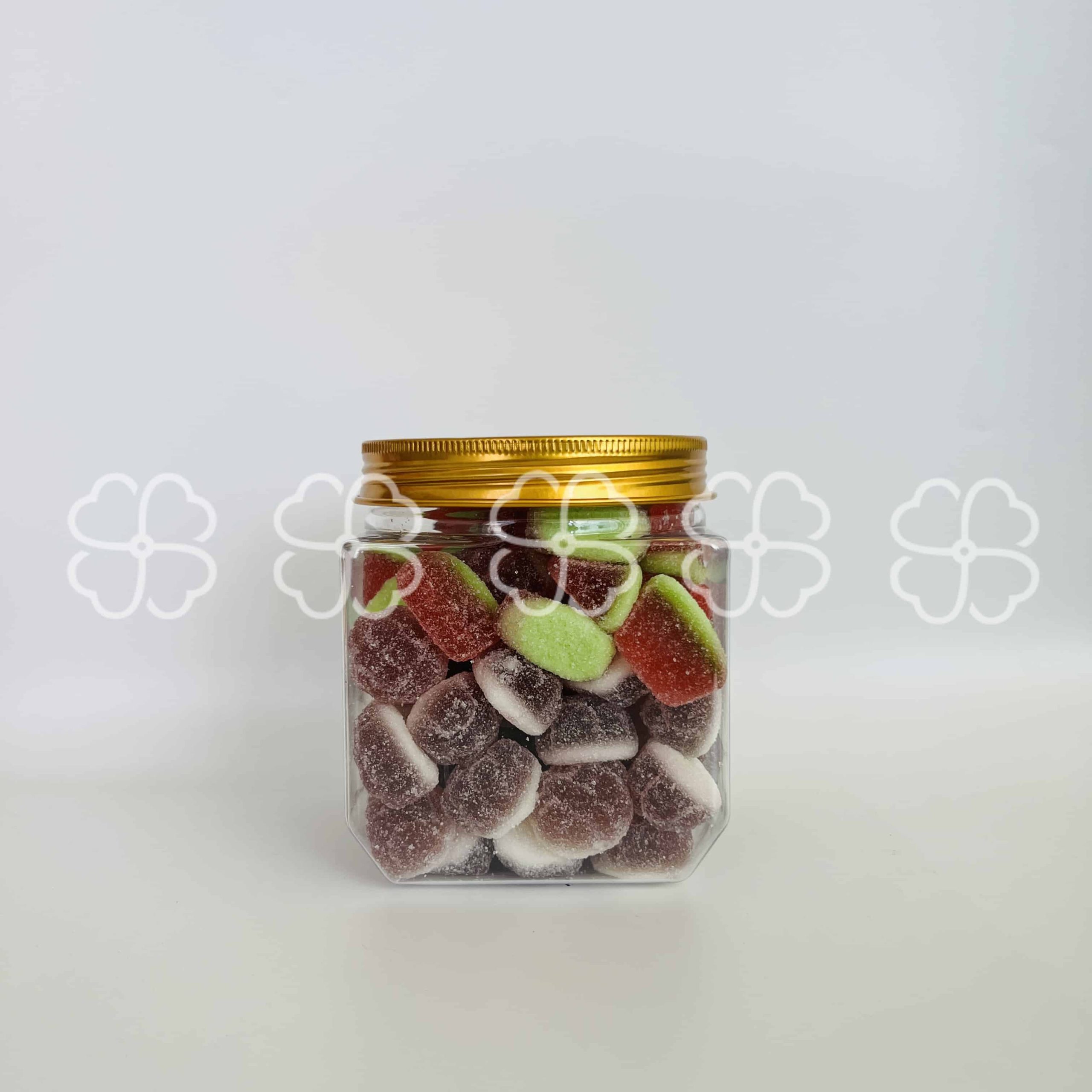 Watermelon gummy candy