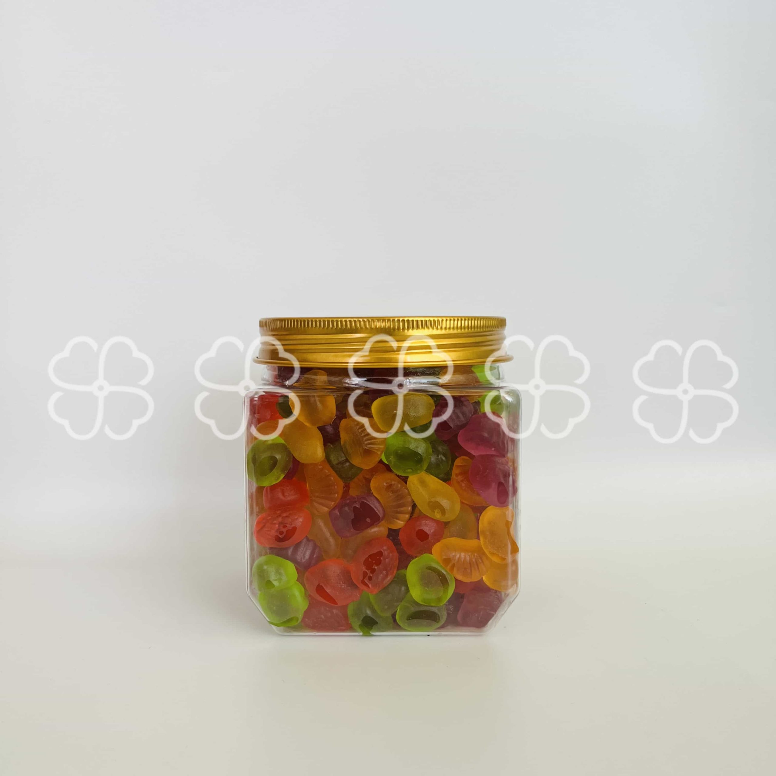 Mixed Sand Cola Bottle Shape Gummy