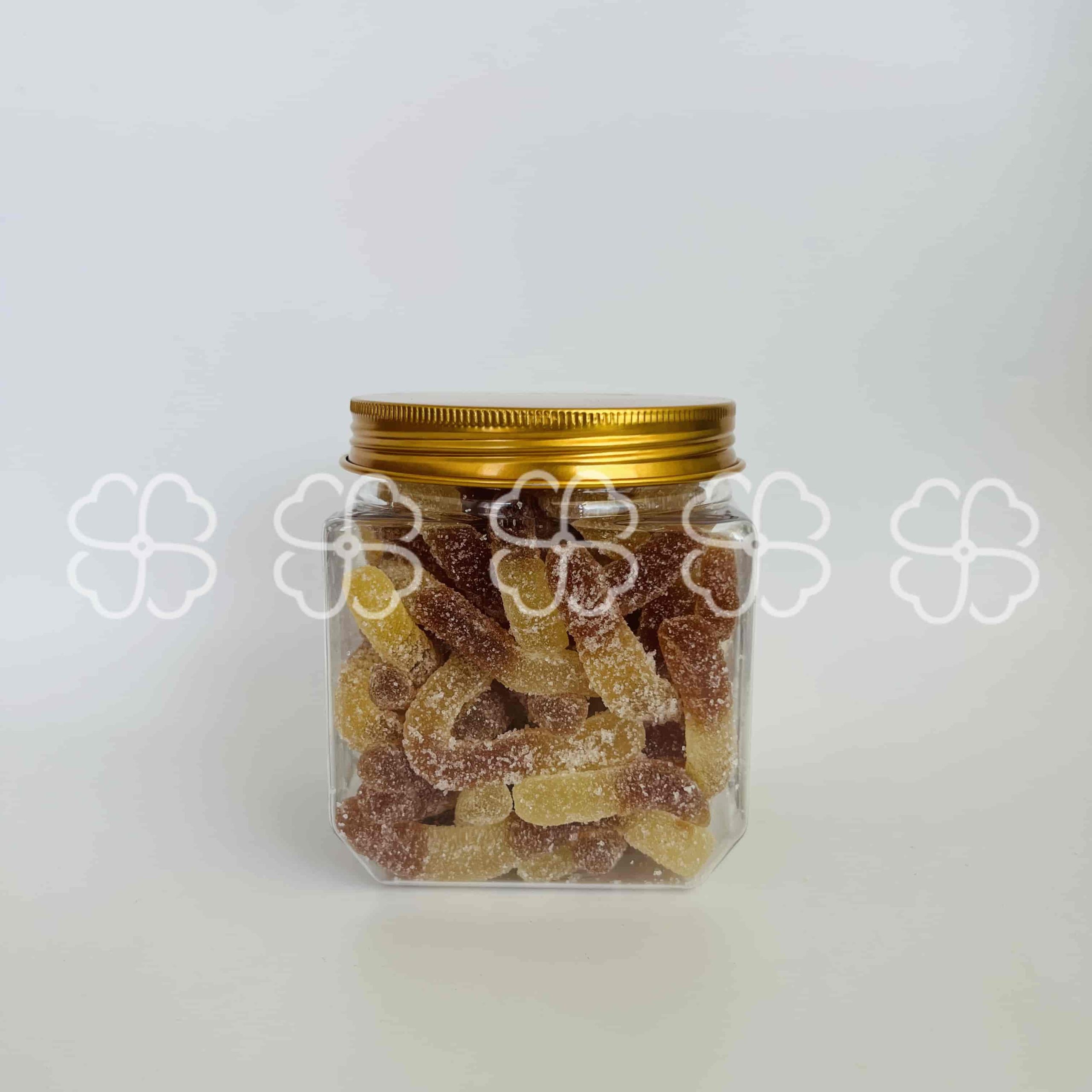 Mixed Sand Cola Bottle Shape Gummy