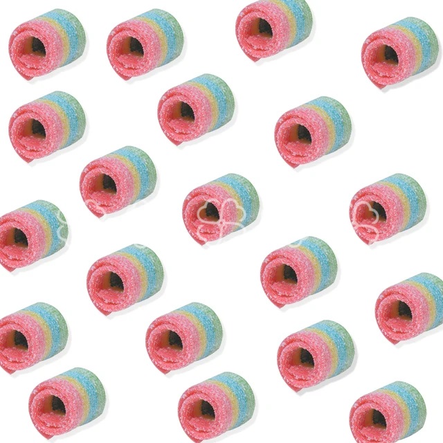 Tangy Rainbow Fruit Tape Candy